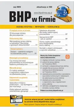„BHP w firmie” maj 2023