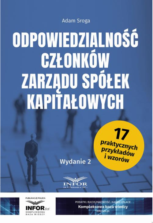 Odpowiedzialność członków zarządu spółek kapitałowych Wydanie 2