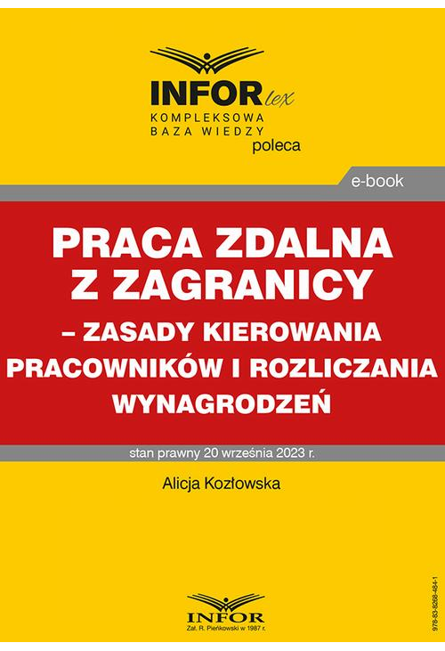 Praca zdalna z zagranicy – zasady kierowania pracowników i rozliczania wynagrodzeń