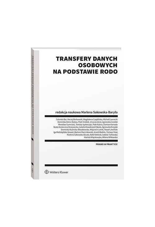 Transfery danych osobowych na podstawie RODO