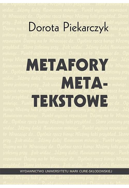 Metafory metatekstowe