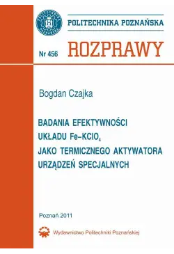 Badania efektywności układu...