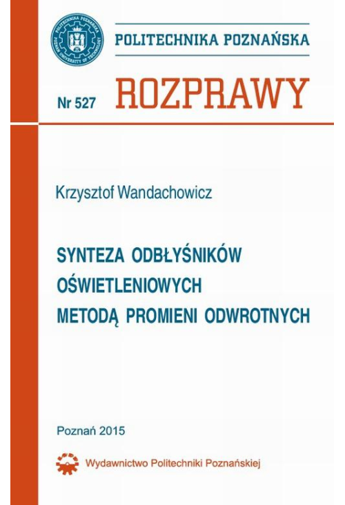 Synteza odbłyśników oświetleniowych metodą promieni odwrotnych