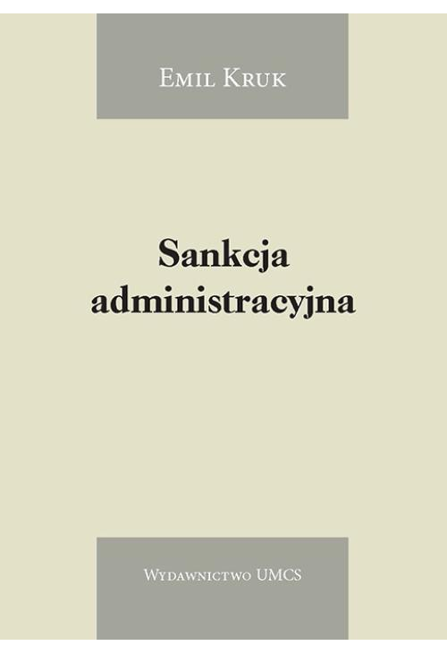 Sankcja administracyjna