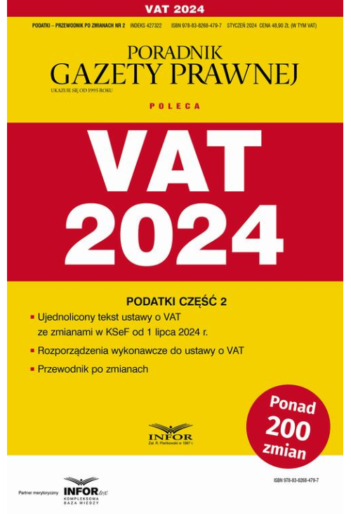 VAT 2024 Podatki Część 2