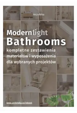 Nowoczesna, jasna łazienka...