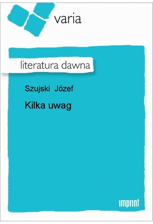 Kilka uwag