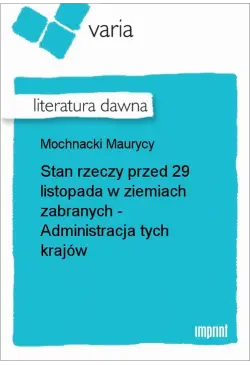 Stan rzeczy przed 29...