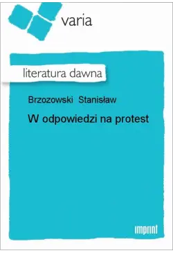 W odpowiedzi na protest
