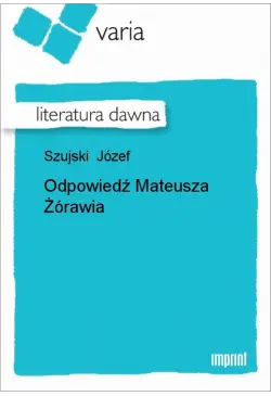 Odpowiedź Mateusza Żórawia
