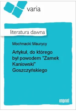 Artykuł, do którego był...