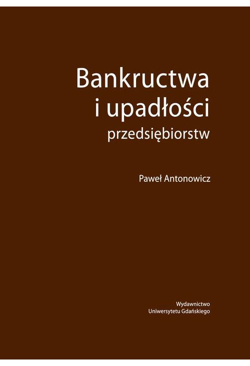 Bankructwa i upadłości przedsiębiorstw