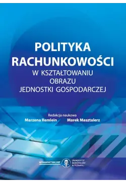 Polityka rachunkowości w...