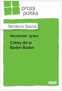 Cztery dni w Baden-Baden