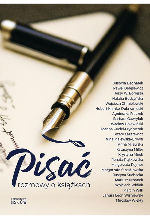 Pisać - rozmowy o książkach