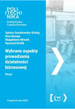 Wybrane aspekty prowadzenia...