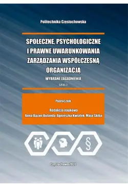 Społeczne, psychologiczne i...