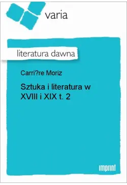 Sztuka i literatura w XVIII...