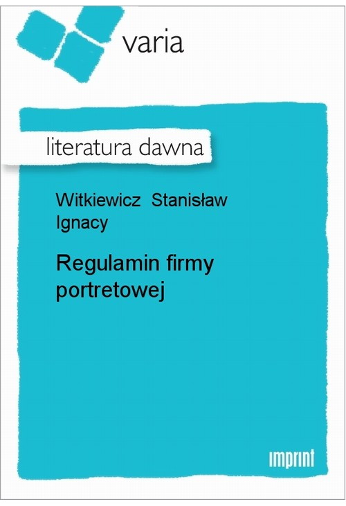 Regulamin firmy portretowej