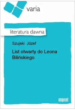 List otwarty do Leona...