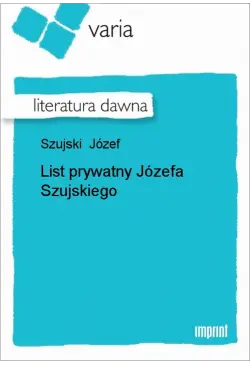 List prywatny Józefa...