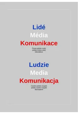 Lidé – Média – Komunikace....