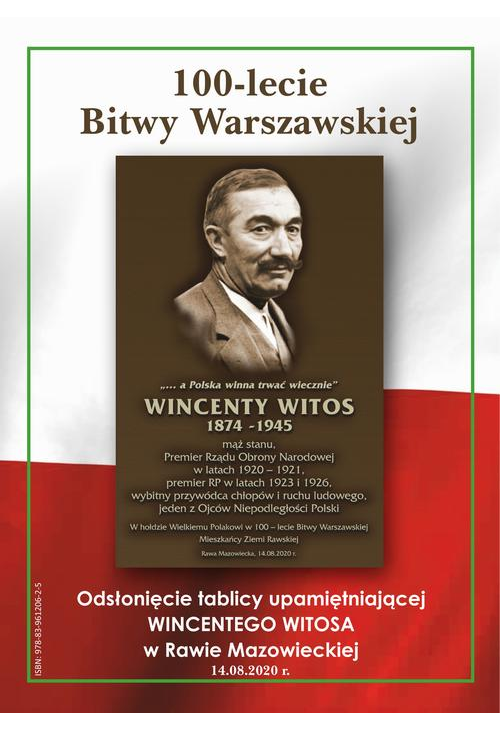 100-lat Bitwy Warszawskiej. Odsłonięcie tablicy Wincentego Witosa w Rawie Mazowieckiej