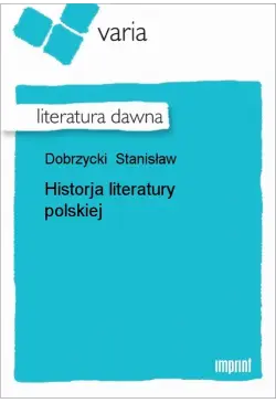 Historja literatury polskiej