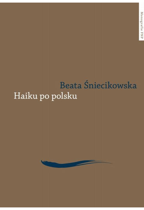 Haiku po polsku. Genologia w perspektywie transkulturowej