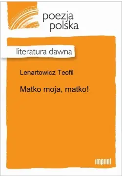 Matko moja, matko!