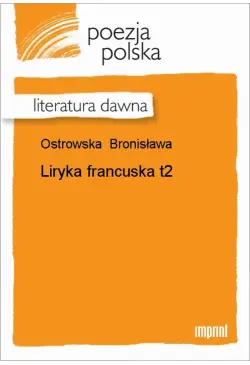 Liryka francuska, t. 2