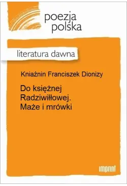 Do księżnej Radziwiłłowej....
