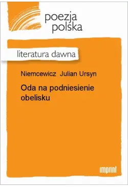 Oda na podniesienie obelisku