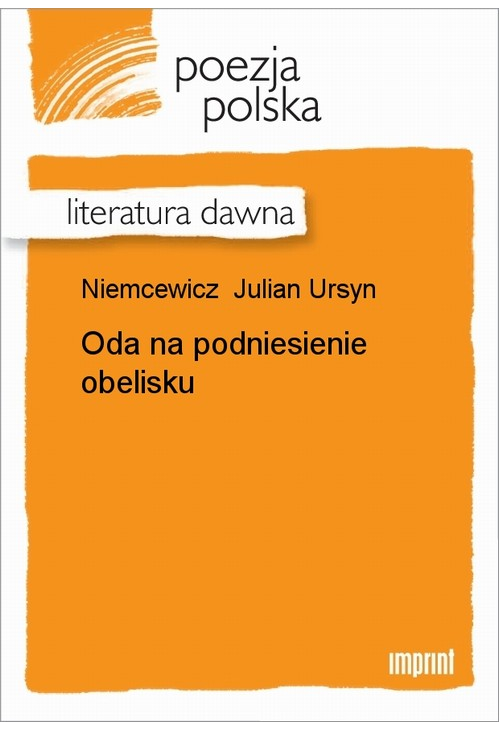 Oda na podniesienie obelisku