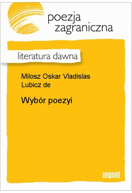 Wybór poezyi