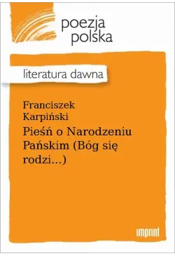 Pieśń o Narodzeniu Pańskim...
