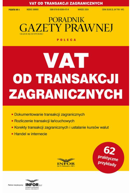 VAT od transakcji zagranicznych Podatki 4/2024