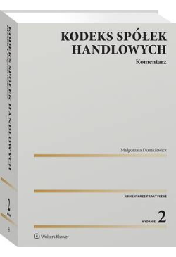 Kodeks spółek handlowych....