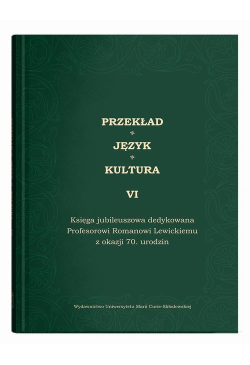 Przekład - Język - Kultura...