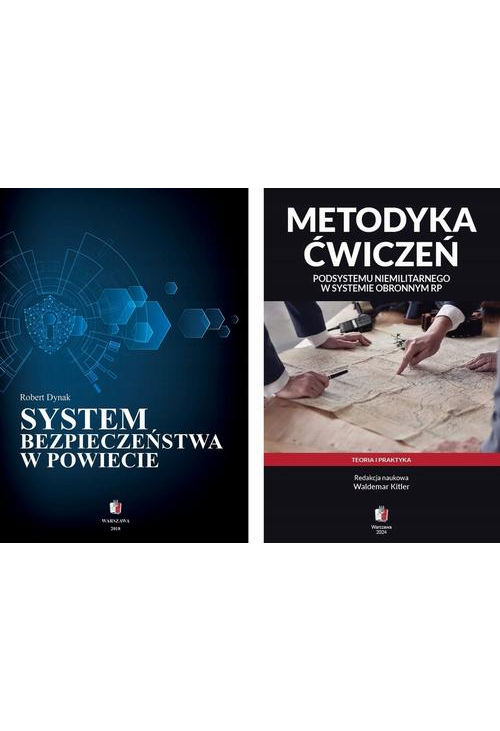 Ćwiczenia podsystemu niemilitarnego bezpieczeństwa RP na szczeblu powiatowym - Pakiet 2 książki