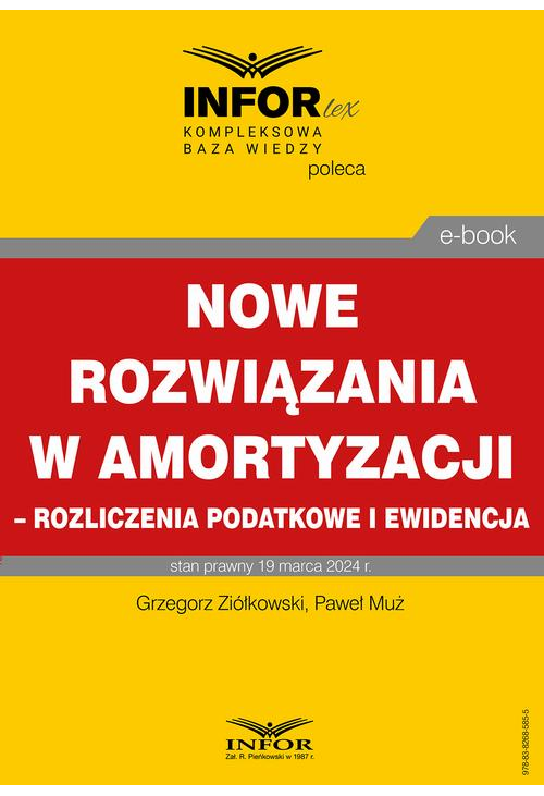 Nowe rozwiązania w amortyzacji – rozliczenie podatkowe i ewidencja