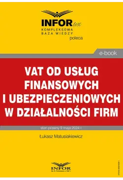 VAT od usług finansowych i...