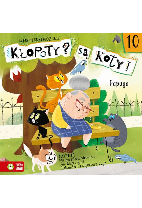 Kłopoty? Są koty! Papuga