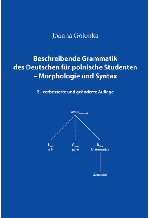 Beschreibende Grammatik des Deutschen für polnische Studenten – Morphologie und Syntax