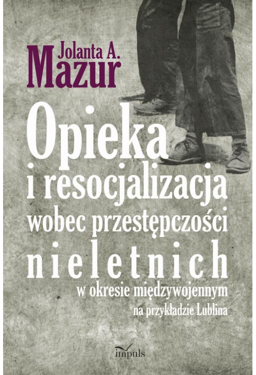 Opieka i resocjalizacja wobec przestępczości nieletnich