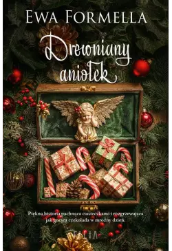 Drewniany aniołek