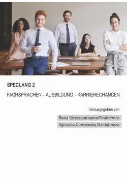Speclang 2. Fachsprachen –...