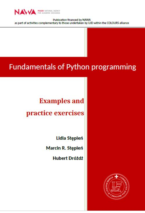 Fundamentals of Python programming. Examples and practice exercises