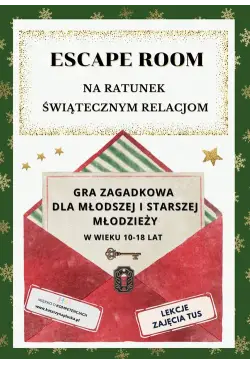 ESCAPE ROOM Na ratunek...
