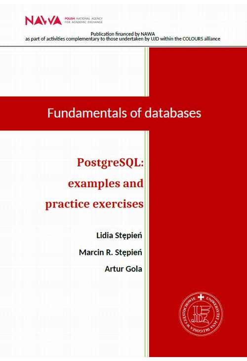 Fundamentals of databases PostgreSQL: examples and practice exercises